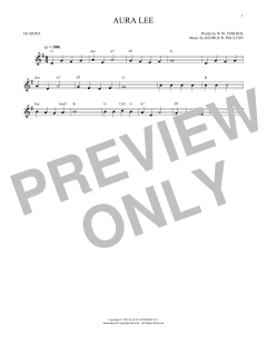 Aura Lee von George R. Poulton (Download) 