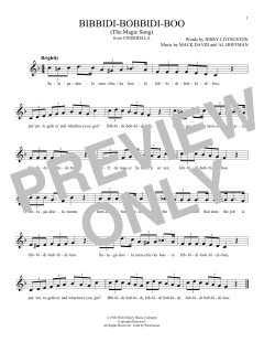 Bibbidi-Bobbidi-Boo von Verna Felton (Download) 