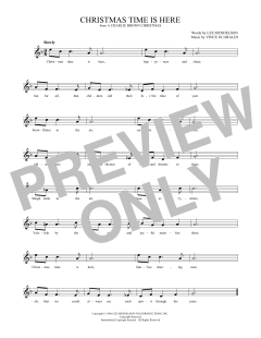 Christmas Time Is Here von Lee Mendelson (Download) 