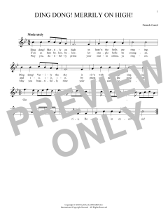 Ding Dong! Merrily On High! (Download) 