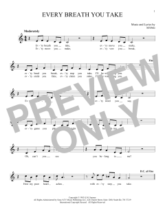 Every Breath You Take von The Police (Download) 