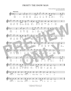 Frosty The Snow Man von Jack Rollins (Download) 