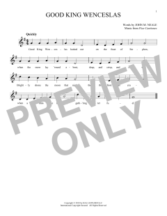 Good King Wenceslas von John Mason Neale (Download) 