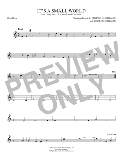 It's A Small World von Robert Bernard Sherman (Download) 