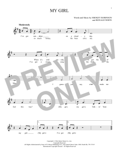 My Girl von Smokey Robinson (Download) 