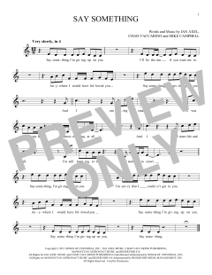 Say Something von A Great Big World (Download) 