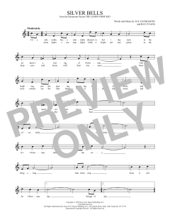 Silver Bells von Ray Evans (Download) 