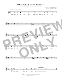 Somewhere In My Memory von John Williams (Download) 