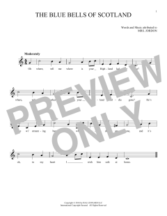 The Blue Bells Of Scotland (Download) 