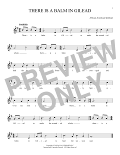 There Is A Balm In Gilead (Download) 