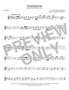 Tomorrow von Martin Charnin (Download) 