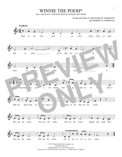 Winnie The Pooh von Robert Bernard Sherman (Download) 