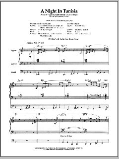 A Night In Tunisia von Dizzy Gillespie (Download) 