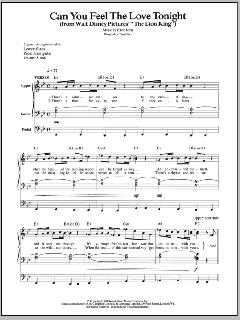 Can You Feel The Love Tonight von Elton John (Download) 