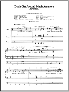 Don't Get Around Much Anymore von Duke Ellington (Download) 