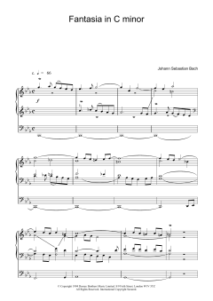 Fantasia and Fugue in C Minor, BWV 537 (Download) 