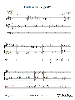 Fantasy On Yigdal von Eliot Glaser (Download) 