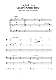 Larghetto from Concerto Grosso No.12 (Download) 
