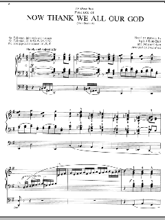 Now Thank We All Our God von Fred Bock (Download) 