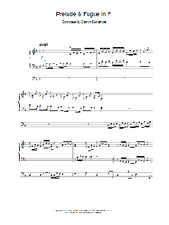 Prelude & Fugue in F von Dietrich Buxtehude (Download) 