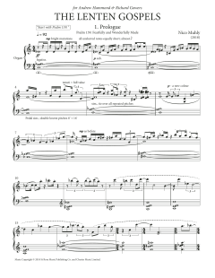 The Lenten Gospels von Nico Muhly (Download) 