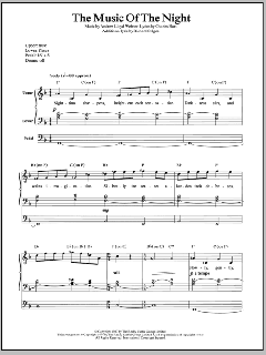 The Music Of The Night von Andrew Lloyd Webber (Download) 