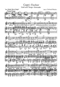 Capri Fischer von Gerard Winkler 