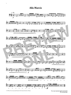 Alla Marcia from Graded Music for Timpani, Book I (Download) 
