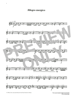 Allegro energico from Graded Music for Snare Drum, Book III von Ian Wright (Download) 