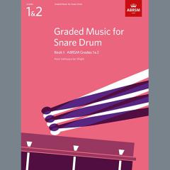 Ben marcato from Graded Music for Snare Drum, Book I von Ian Wright (Download) 