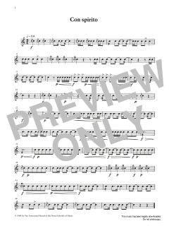 Con spirito from Graded Music for Snare Drum, Book II von Ian Wright (Download) 