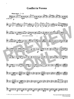 Conflict in Verona from Graded Music for Timpani, Book IV (Download) 