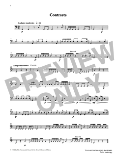 Contrasts from Graded Music for Timpani, Book I (Download) 