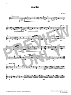 Czardas from Graded Music for Tuned Percussion, Book IV von Vittorio Monti (Download) 