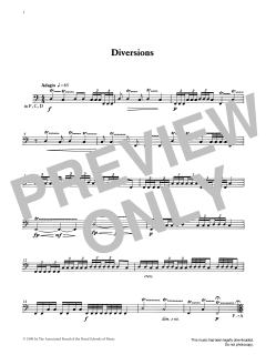 Diversions from Graded Music for Timpani, Book III (Download) 