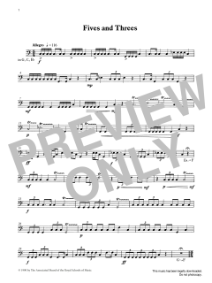 Fives and Threes from Graded Music for Timpani, Book III (Download) 