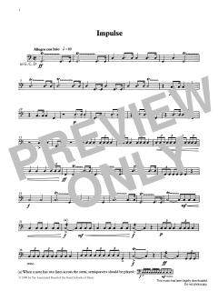 Impulse from Graded Music for Timpani, Book IV (Download) 