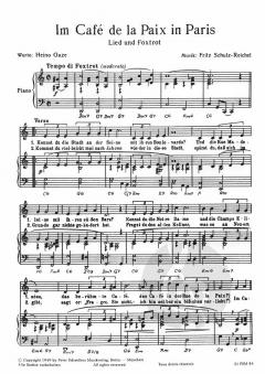 Im Cafe de la paix in Paris von Fritz Schulz-Reichel 