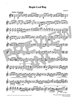 Maple Leaf Rag von Scott Joplin (Download) 