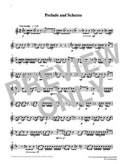 Prelude and Scherzo from Graded Music for Snare Drum, Book IV von Ian Wright (Download) 