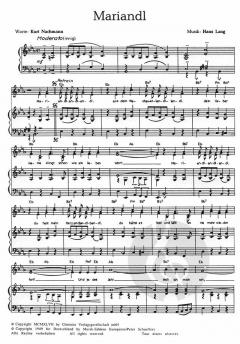 Mariandl von Hans Lang 