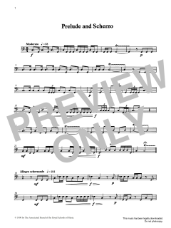 Prelude and Scherzo from Graded Music for Timpani, Book II (Download) 
