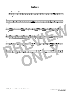 Prelude from Graded Music for Timpani, Book I (Download) 