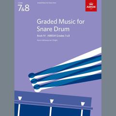 Scherzo Caprice from Graded Music for Snare Drum, Book IV von Ian Wright (Download) 