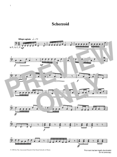 Scherzoid from Graded Music for Timpani, Book III (Download) 