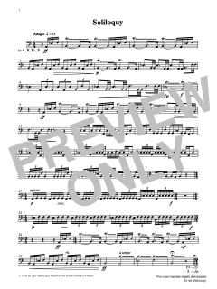Soliloquy from Graded Music for Timpani, Book IV (Download) 