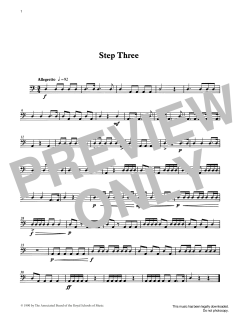Step Three from Graded Music for Timpani, Book I (Download) 