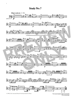 Study No.7 from Graded Music for Timpani, Book IV (Download) 