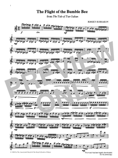 The Flight of the Bumble Bee from Graded Music for Tuned Percussion, Book IV von Nikolai Rimsky-Korsakov (Download) 