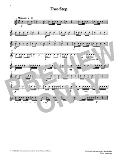 Two Step from Graded Music for Snare Drum, Book I von Ian Wright (Download) 